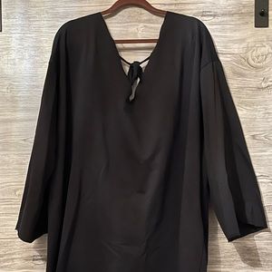 ASOS black dress or tunic with cute tie detail. Tags removed, never worn.